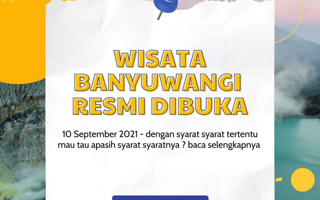 Banyuwangi Resmi di buka