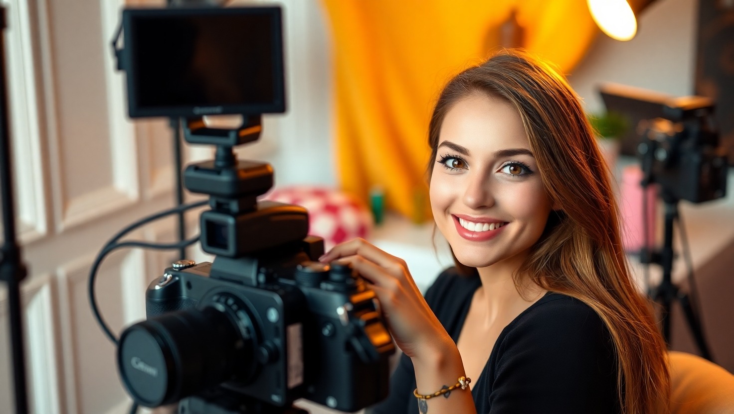 Flux_Schnell_A_stunning_woman_with_vibrant_brown_hair_and_brig_3 Digital Marketing Banyuwangi - Pembicara Digital Marketing Banyuwangi