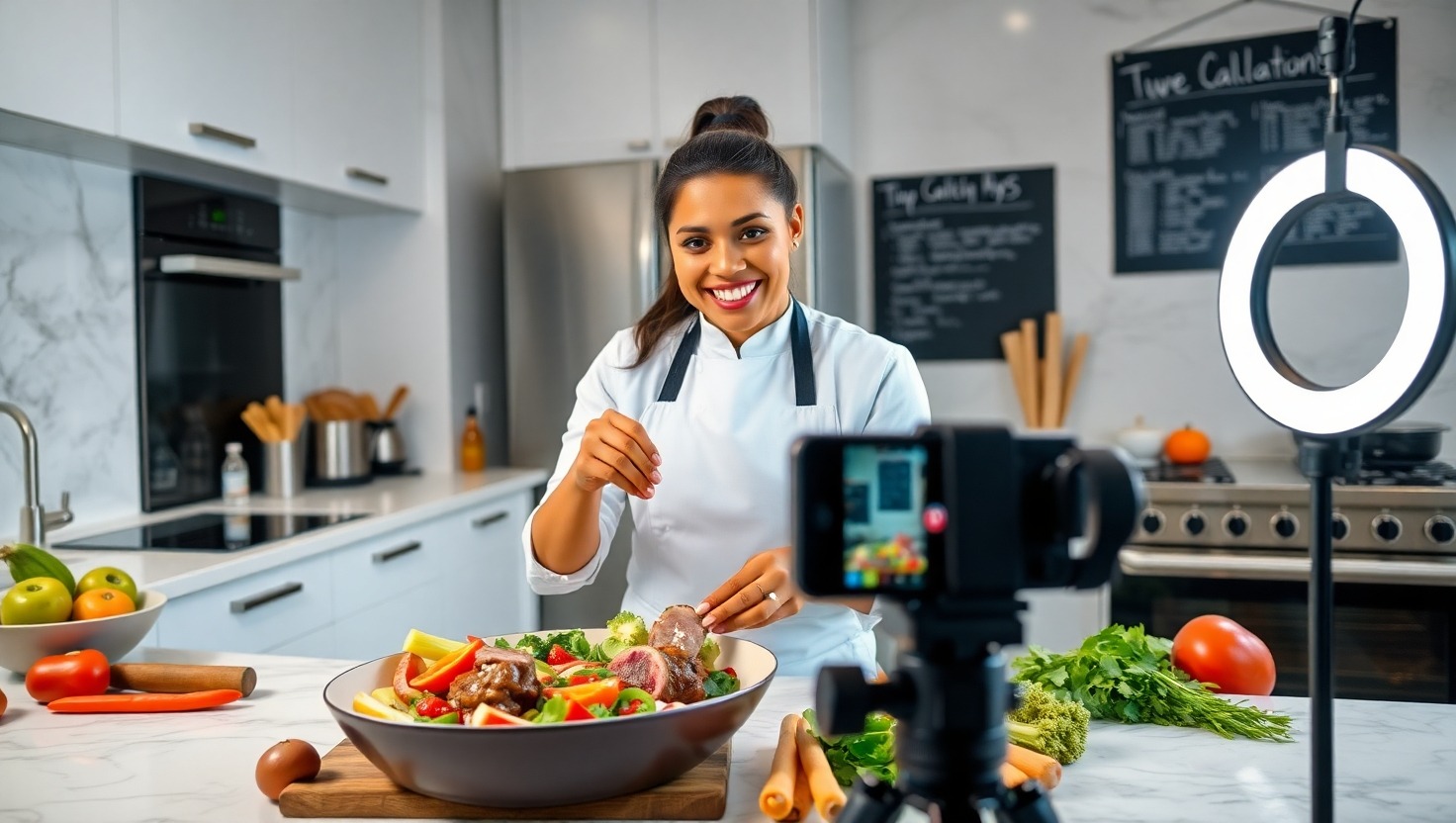 Flux_Schnell_A_young_chef_with_a_warm_smile_and_caramelcolored_3 Digital Marketing Banyuwangi - Pembicara Digital Marketing Banyuwangi