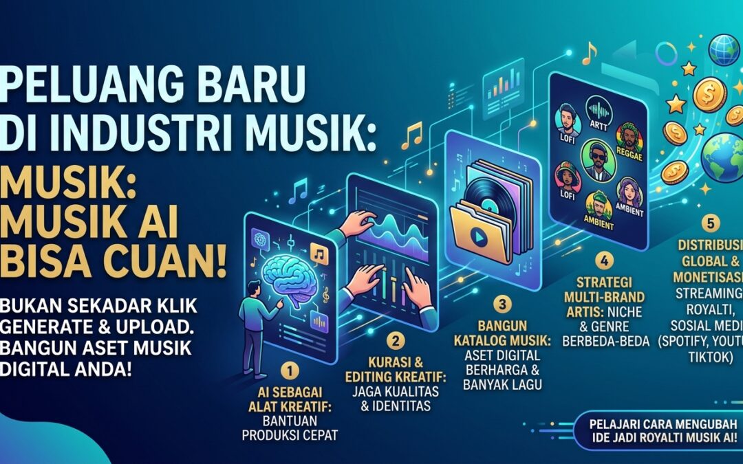 Membuat Musik AI menghasilkan uang